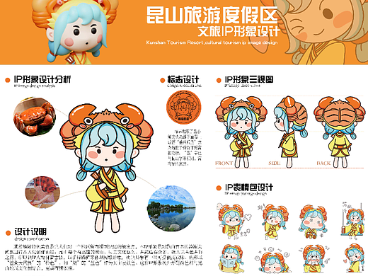 昆山文旅IP形象设计——昆小蟹