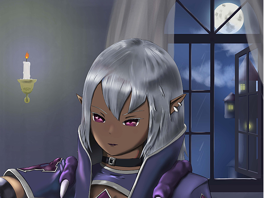 妖女吸血鬼（个人主页-ZNjE0NzQ5MTY=） - 其他 - 站酷设计师Corvussp乌鸦原创素材 - 站酷ZCOOL