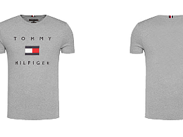 奢悅薈京東-Tommy商務(wù)休閑灰色T恤-詳情頁主圖視覺優(yōu)化