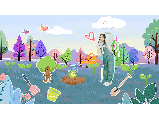 二维动画创意动画手绘拼贴动画-CCTV少儿动画-优趣动画