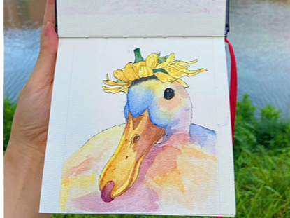 加油鸭！（个人主页-ZNjYzODE3OTI=） - 艺术插画 - 站酷设计师孙77原创素材 - 站酷ZCOOL