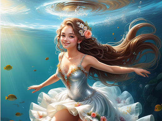 dancing undersea No.2