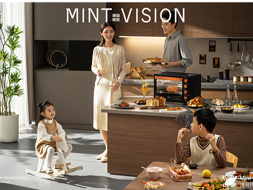 厨房电器｜电烤箱｜薄荷视觉