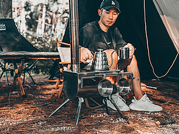 精致露营-柴火炉