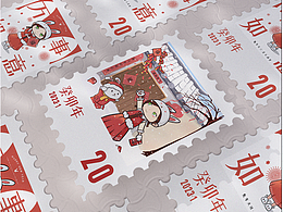 兔年邮票设计