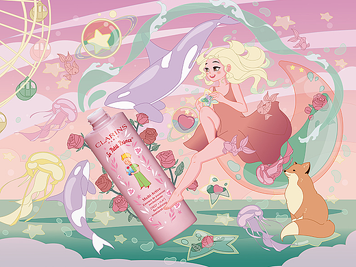 娇韵诗少女水#粉水密语#与一切美好不期而遇