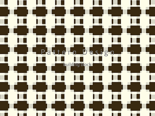 法式工业风积木呢子格纹