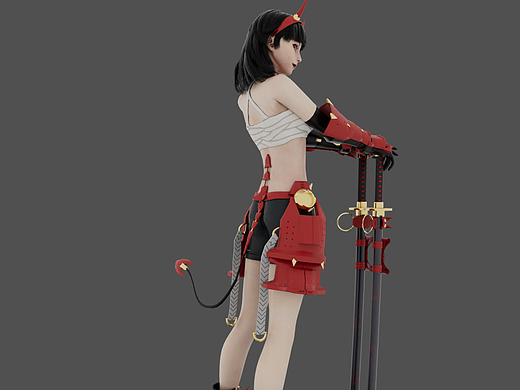 3D作品（个人主页-ZNjUxODM1ODQ=） - 人物/生物 - 站酷设计师Z963064254原创素材 - 站酷ZCOOL