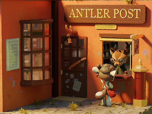 ANTLER POST 鹿角邮局