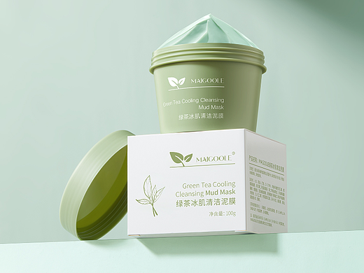 绿茶泥膜精修~