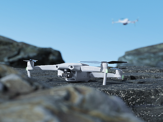 【DJI MAVIC AIR 2】渲染练习（个人主页-ZNTkzNjM2NTI=） - 产品 - 站酷设计师无名小伙原创素材 - 站酷ZCOOL