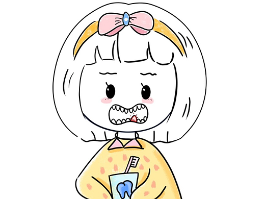 儿童插画掉牙_素材网站_图片免费下载-zcool站酷