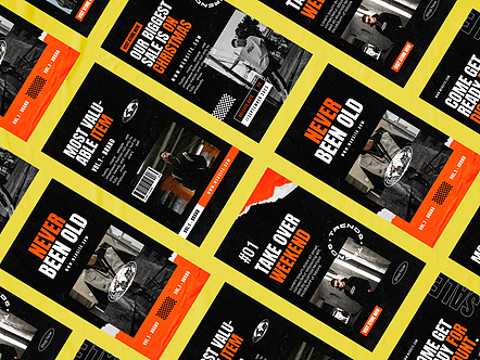 AE模板|竖屏创意高级时尚灰色系酒吧潮流艺术开场