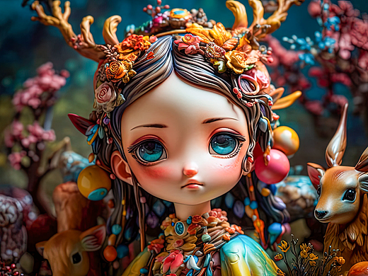 敦煌少女IP形象设计