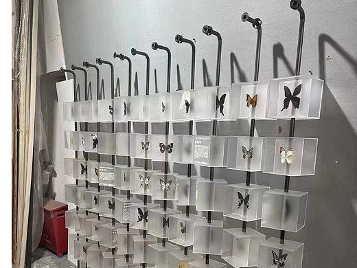 亚克力绿植罩立体标本装饰画售楼部公共壁饰