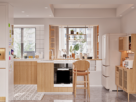 深圳如愿全案设计：116㎡日式风，温暖治愈又舒适