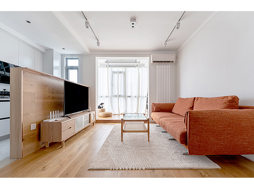 拆掉一面墙，实现60㎡LDKB流动布局，还能增加衣帽间