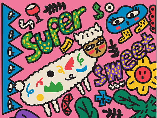 迎接夏天 原创插画合集（个人主页-ZNTkxMzgyMDQ=） - 创作习作 - 站酷设计师西猫柿原创素材 - 站酷ZCOOL