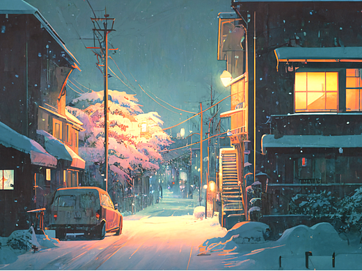 冬天的夜晚