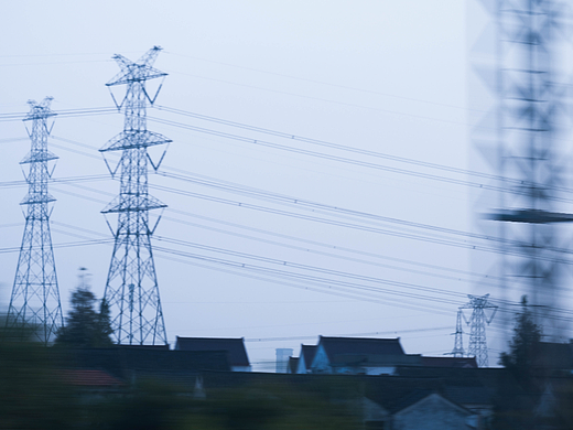 车上的风景 | 运动的线