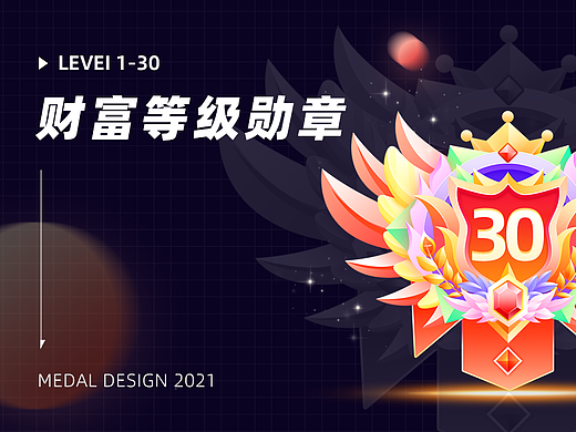 30级用户等级勋章