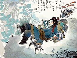 传统风插画 系列