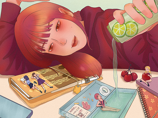 自画像之《我和我的微观小人》