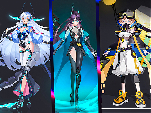 未来科幻-角色设定3组