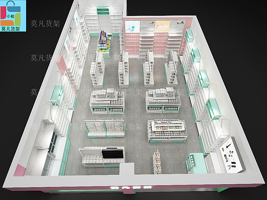 四川精品百货货架整店道具工厂可定制