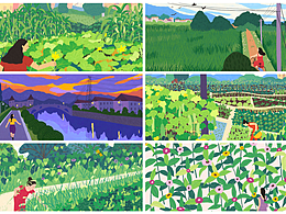 插画 | 乡村的夏天