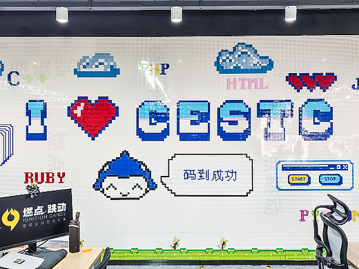 不是吧！乐高墙文化墙这么好看呢！！