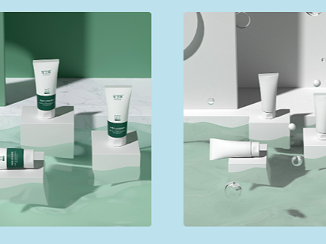 C4D+OC+P4D洁面乳电商（个人主页-ZNjE0MTI3Mjg=） - 产品 - 站酷设计师A米粒仔原创素材 - 站酷ZCOOL