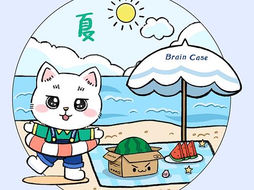 小布和小V丨卡通IP形象