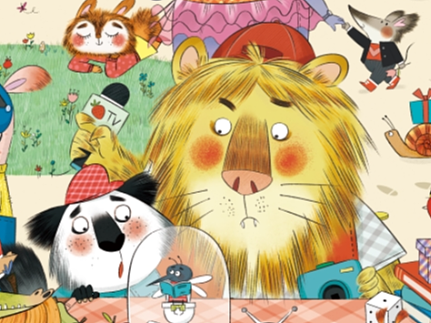 城堡失窃儿插拼图