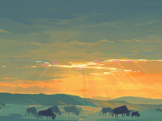 速涂練習(xí)Day.15橙色調(diào)練習(xí)（個(gè)人主頁(yè)-ZNjI4MjMxNTI=） - 創(chuàng)作習(xí)作 - 站酷設(shè)計(jì)師踏清zzZ原創(chuàng)素材 - 站酷ZCOOL