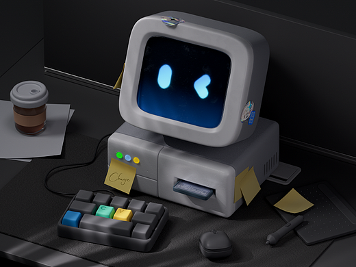 我的工位摸魚黃歷~（個(gè)人主頁-ZNjY4NDkzODA=） - 其他三維 - 站酷設(shè)計(jì)師洗衣液蟹原創(chuàng)素材 - 站酷ZCOOL