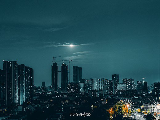 夜晚的城市