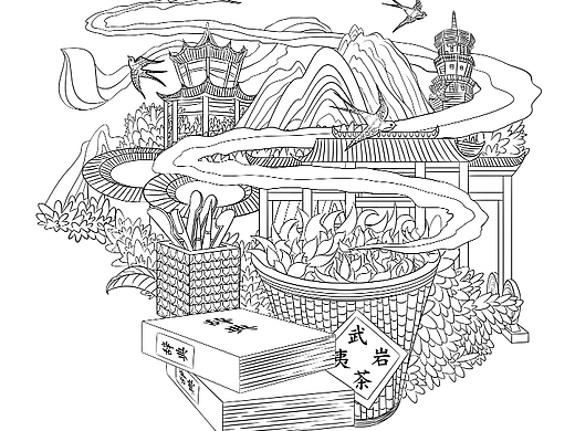 辭典（個人主頁-ZNjAwMjk4ODg=） - 商業(yè)插畫 - 站酷設計師佩佩魚yu原創(chuàng)素材 - 站酷ZCOOL