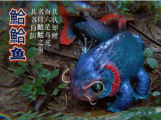 山海经-鮯鮯鱼