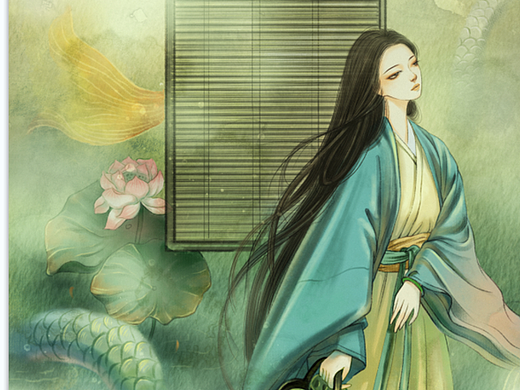古风人物插画