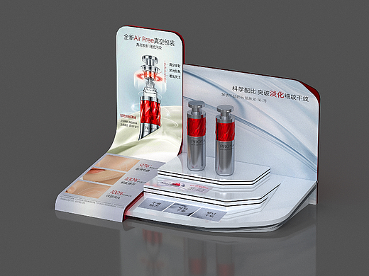 Countertops 護(hù)膚品臺(tái)式展架（個(gè)人主頁(yè)-ZNjc2MDIwOTI=） - 產(chǎn)品 - 站酷設(shè)計(jì)師Qearl葵兒原創(chuàng)素材 - 站酷ZCOOL