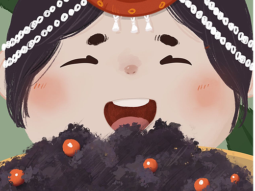 畲族乌饭工艺流程动画设计