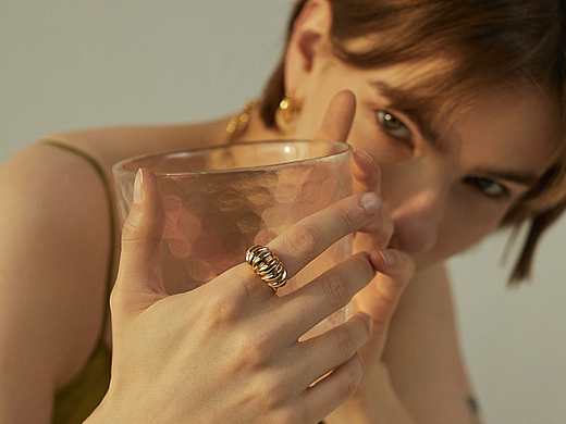 法式ins风格电商首饰客片