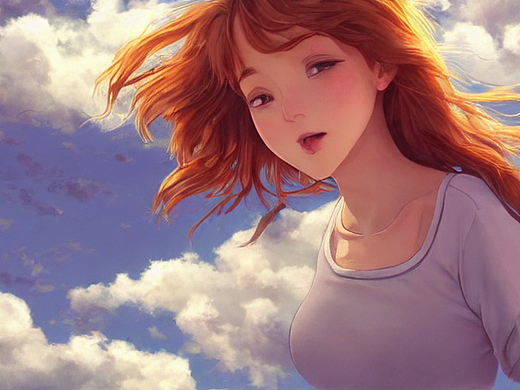 #AI创作实验室#美丽的少女