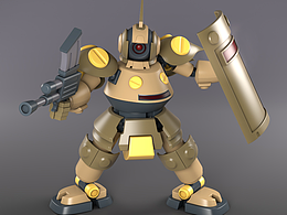 紙箱戰(zhàn)機(jī)--LBX迪庫