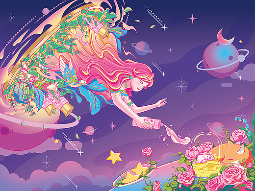 邂逅#粉嫩多巴胺少女# 花开灼灼 蜕变自我