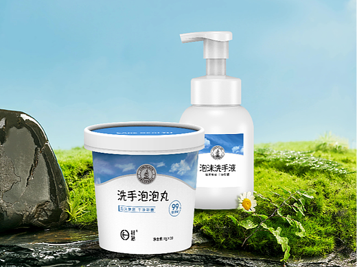 家清包装设计-洗手泡泡丸