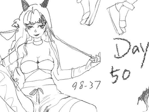 #速写60天挑战赛#day50@速写班长