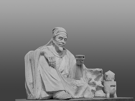 历史名人主题雕塑,具有纪念、教育、美化、说明等意义。