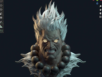 豪鬼blenderPBR练习